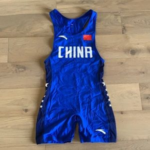 Anta National Chinese Weightlifting Singlet